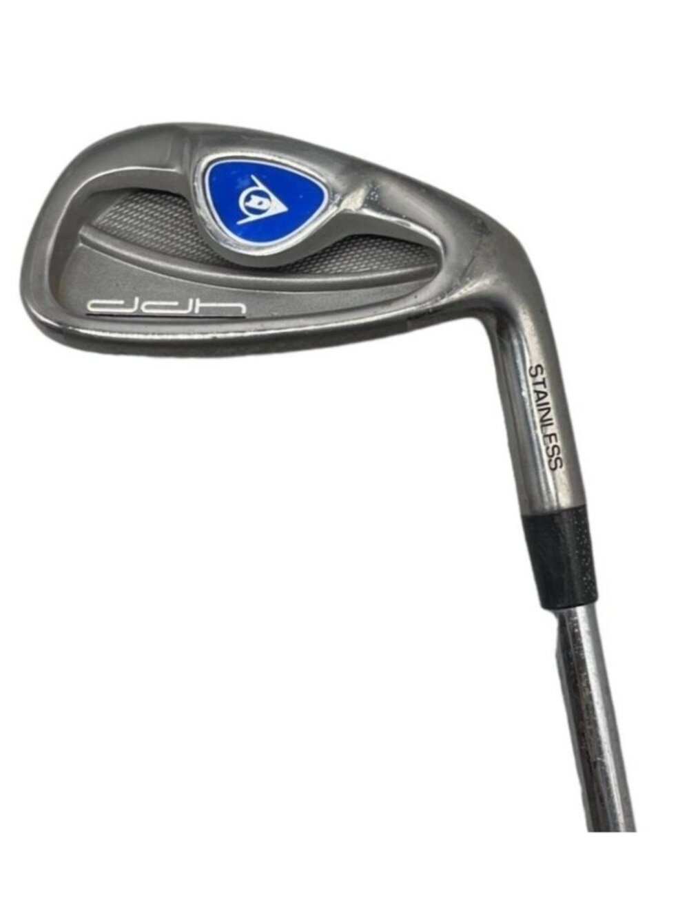 dunlop 8 iron golf club stainless steel right handed 34" blue READ